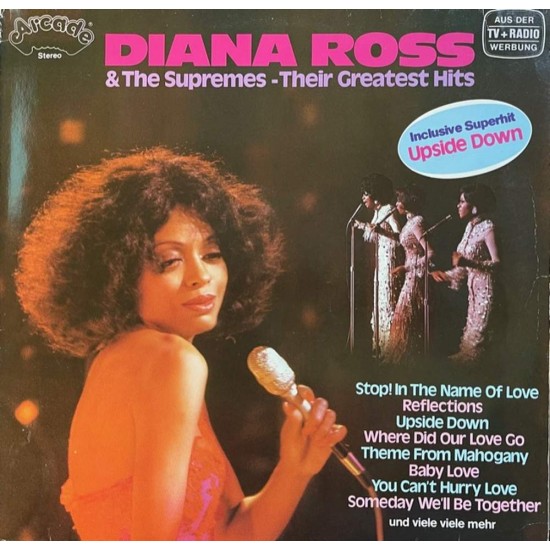 Пластинка Diana Ross & The Supremes Their Greatest Hits